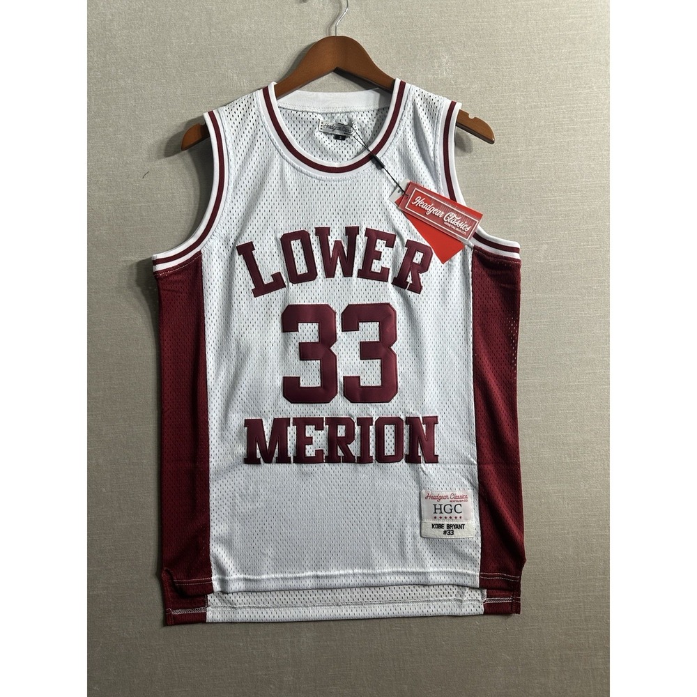 NWTS Kobe Bryant Lower Merion High School Jersey Size Small Headgear Classics